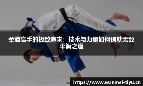 柔道高手的极致追求：技术与力量如何铸就无敌平衡之道